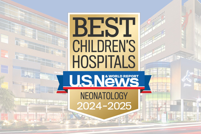 Joe DiMaggio Children’s Hospital has been named a U.S. News & World Report 2024-25 Best Children’s Hospital for Neonatology